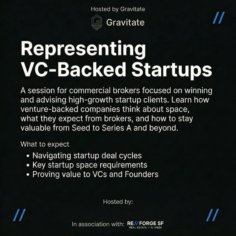 Cover Image for Gravitate: Representinig High VC Backed Startups from Seed to Series A & Beyond.