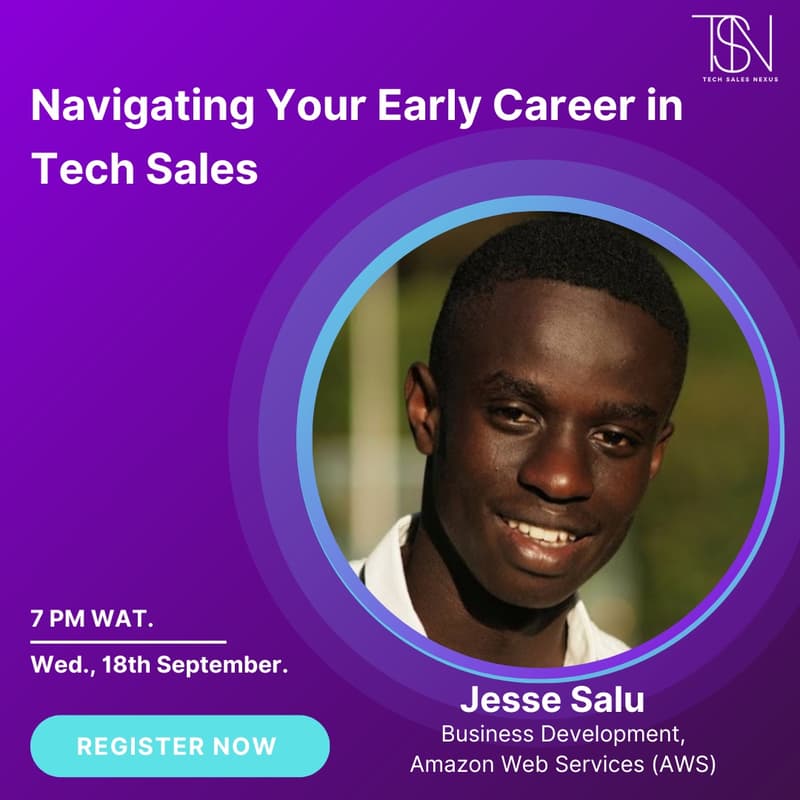 Cover Image for Navigating Your Early Career in Tech Sales