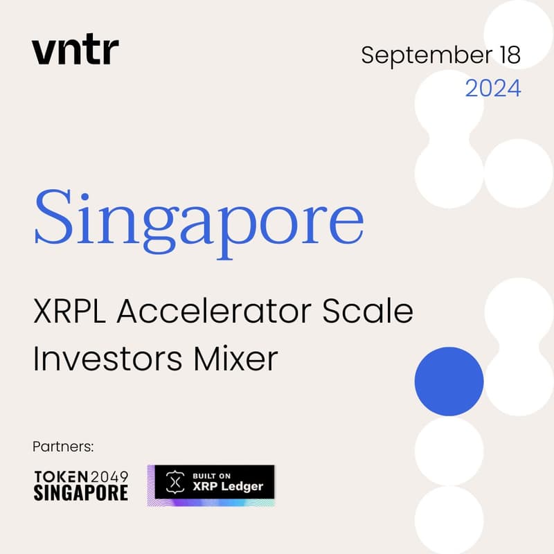 Cover Image for XRPL Accelerator Scale Investors Mixer by VNTR