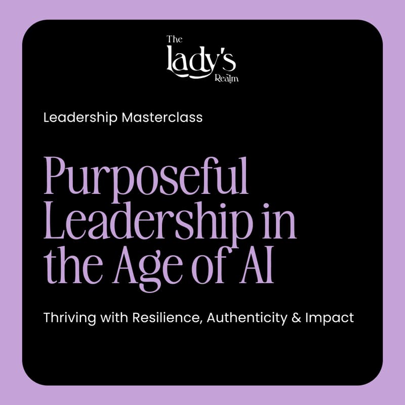 Cover Image for 🎓Masterclass: Purposeful Leadership in the Age of AI🎓