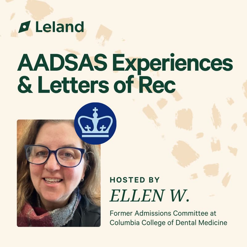 Cover Image for AADSAS Experiences & Letters of Rec