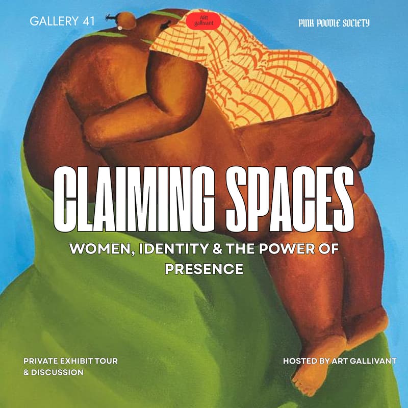 Cover Image for Brussels | Private Exhibition Tour, Wine & Discussion | Claiming Spaces: Women, Identity & the Power of Presence