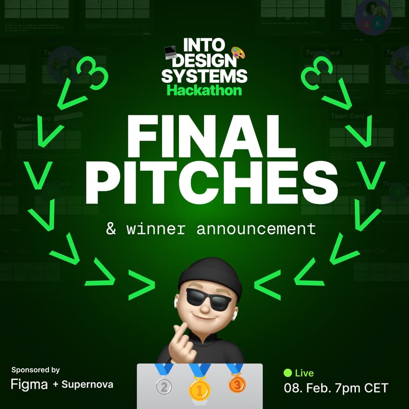 Cover Image for Into Design Systems AI Hackathon - Watch Party (online)