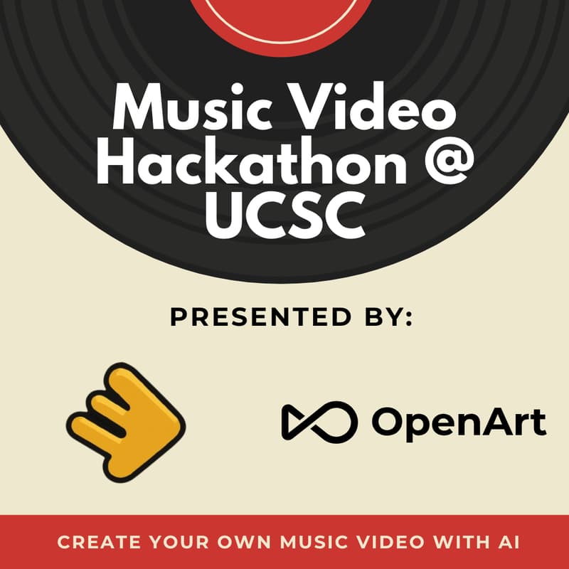 Cover Image for Music Video Hackathon at UCSC | Top Speaker + Cash Prize