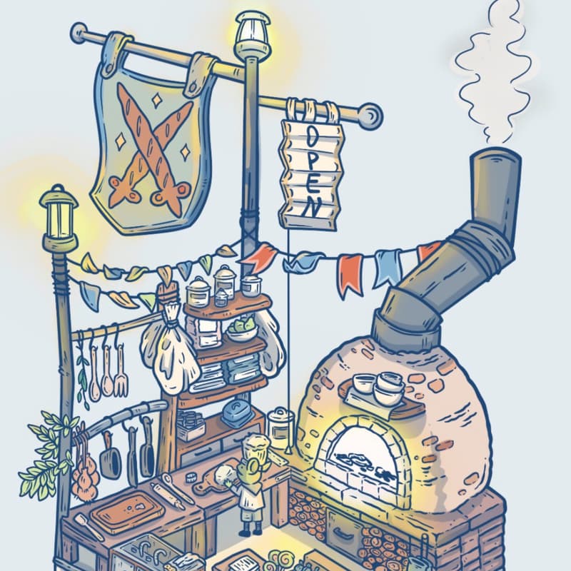 Cover Image for Cauldrons and Coffee Shops: Creating Fantasy Worlds from History