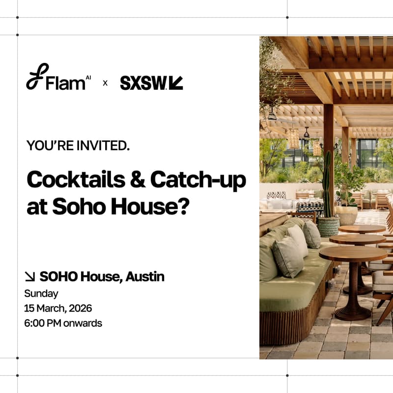 Cover Image for Cocktail Hour: Soho House x SXSW by Flam