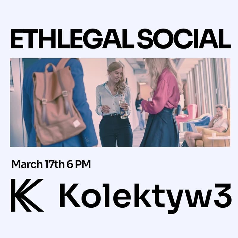 Cover Image for ETHLegal Social