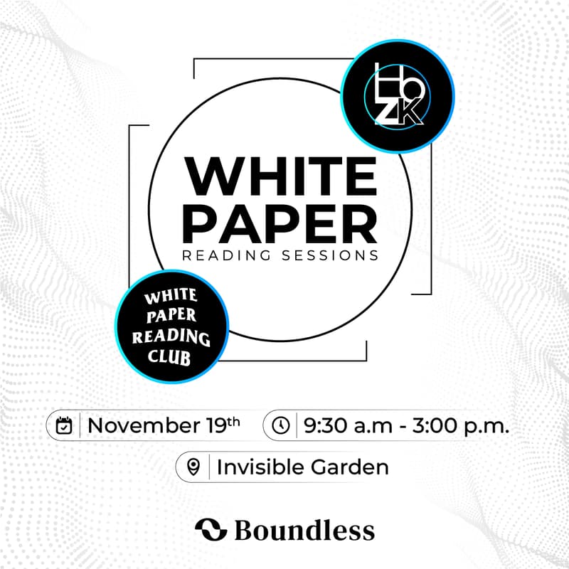 Cover Image for Whitepaper Reading Sessions @ Verifying Intelligence