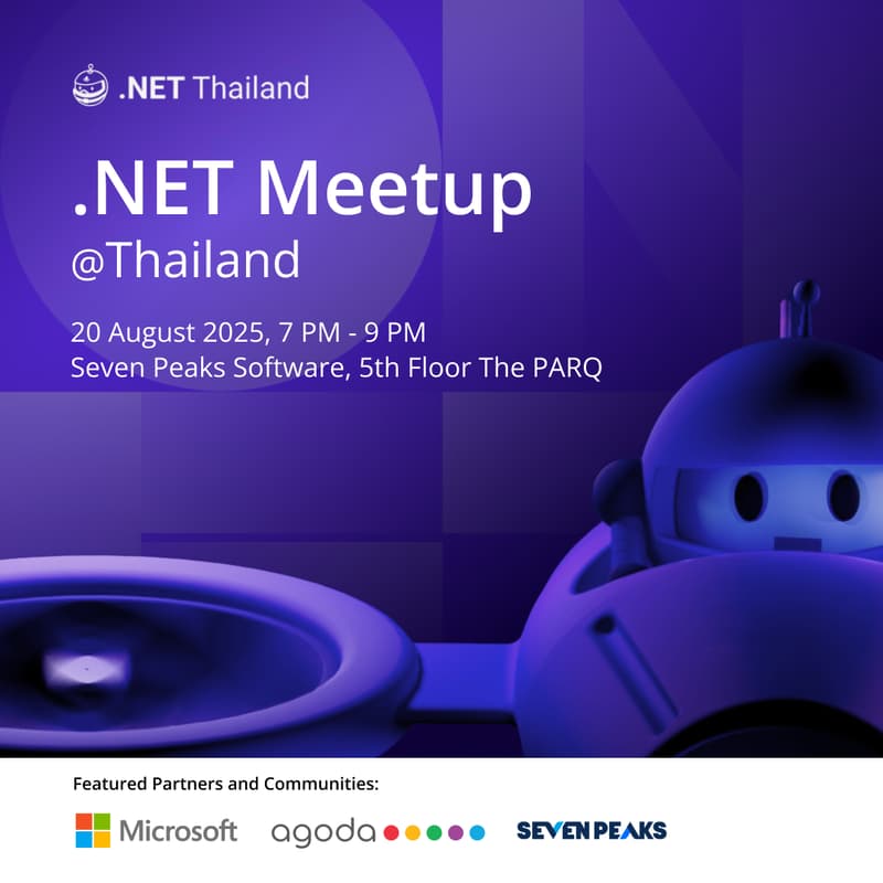 Cover Image for .NET Meetup @Thailand
