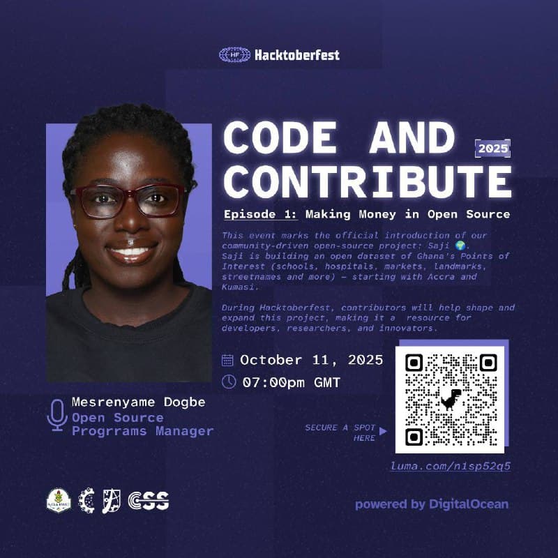 Cover Image for Code and Contribute: Hacktoberfest Edition 2025