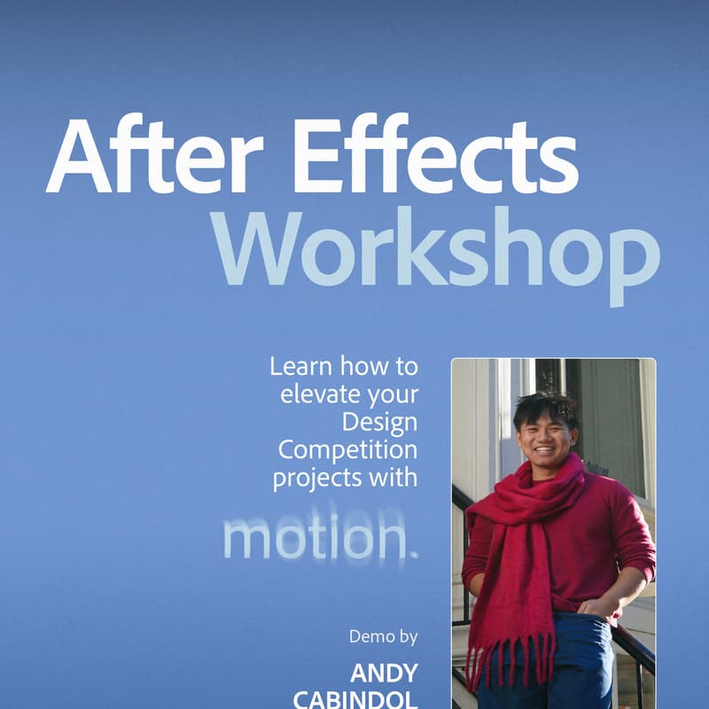 Cover Image for After Effects Workshop with Andy C.