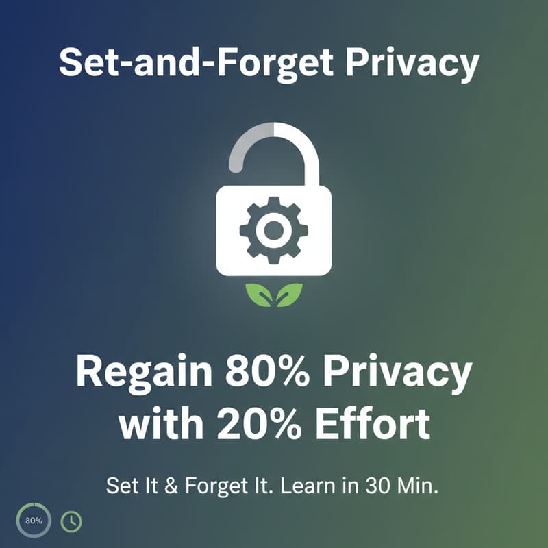 Cover Image for Set-and-forget privacy