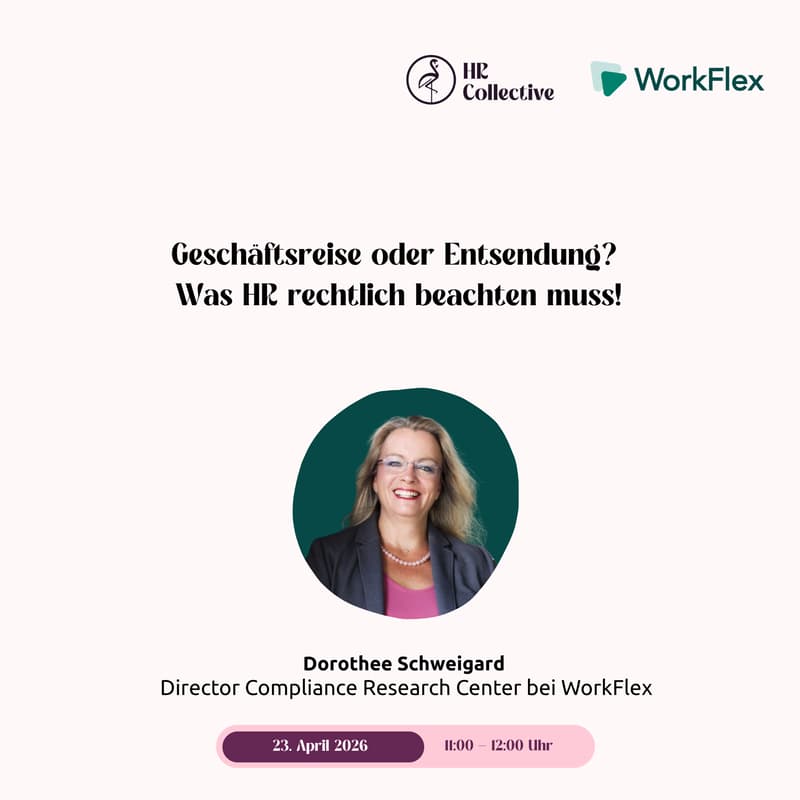 Cover Image for Geschäftsreise oder Entsendung? Was HR rechtlich beachten muss!