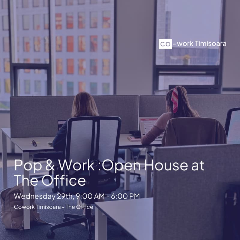 Cover Image for Pop & Work: Open House at The Office
