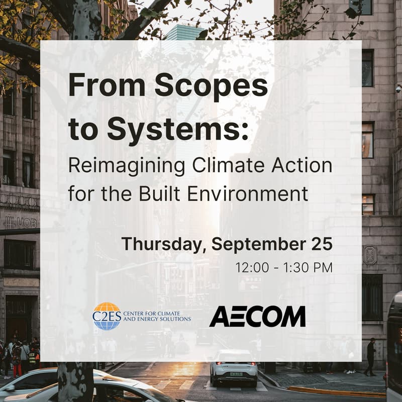 Cover Image for From Scopes to Systems: Reimagining Climate Action for the Built Environment
