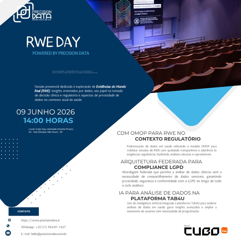 Cover Image for RWE Day - Conectando Dados, Evidências e Governança