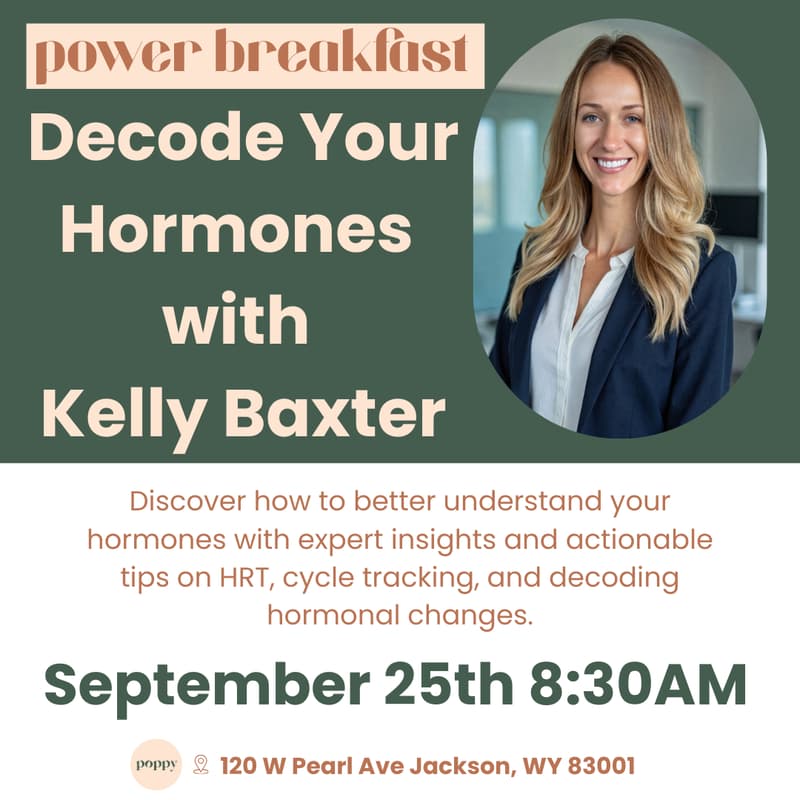 Cover Image for Power Breakfast: Decode Your Hormones with Kelly Baxter