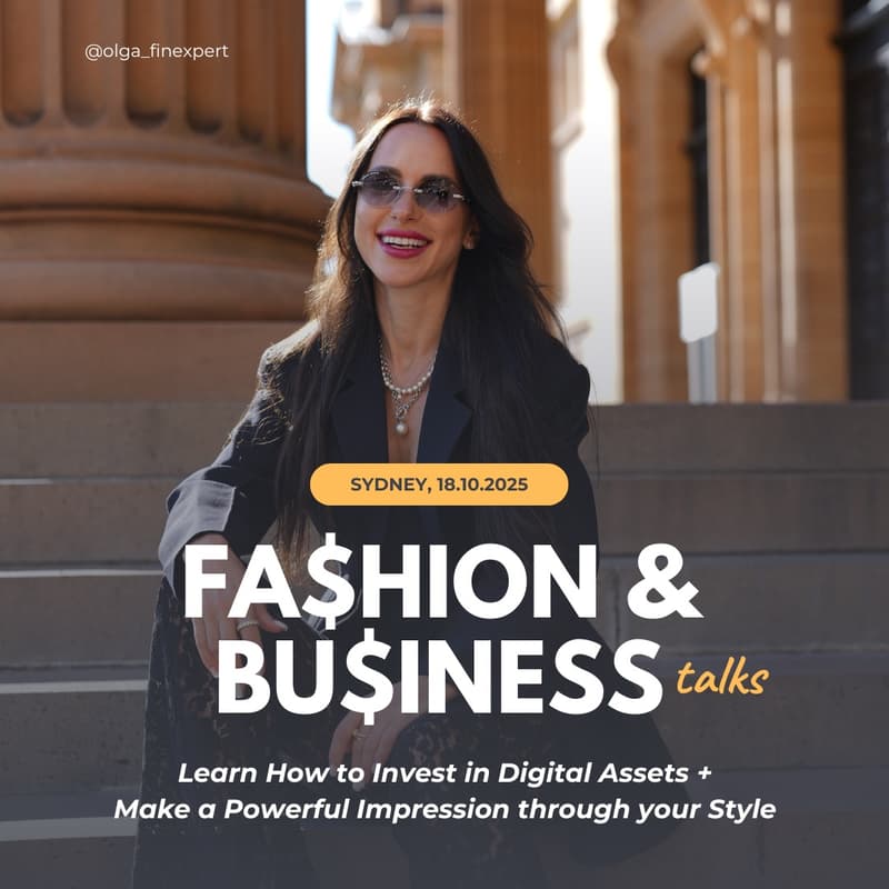 Cover Image for Women In Business: Smart Investment & Personal Style workshop
