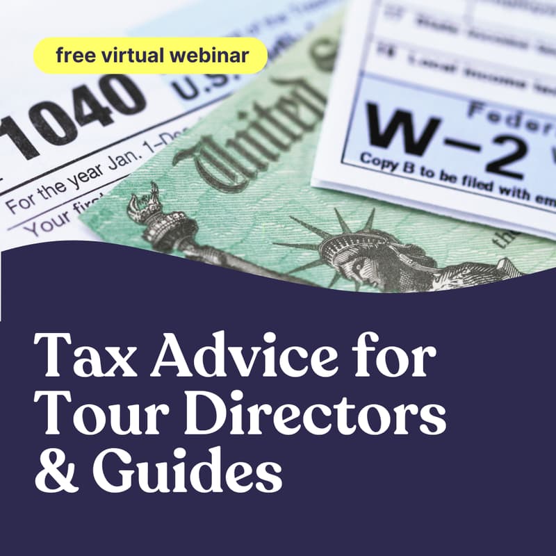Cover Image for Tax Advice for Tour Directors & Guides