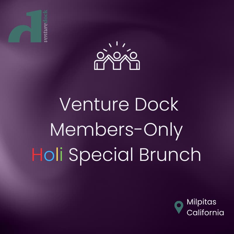 Cover Image for Venture Dock Members-Only Holi Special Brunch @ Milpitas