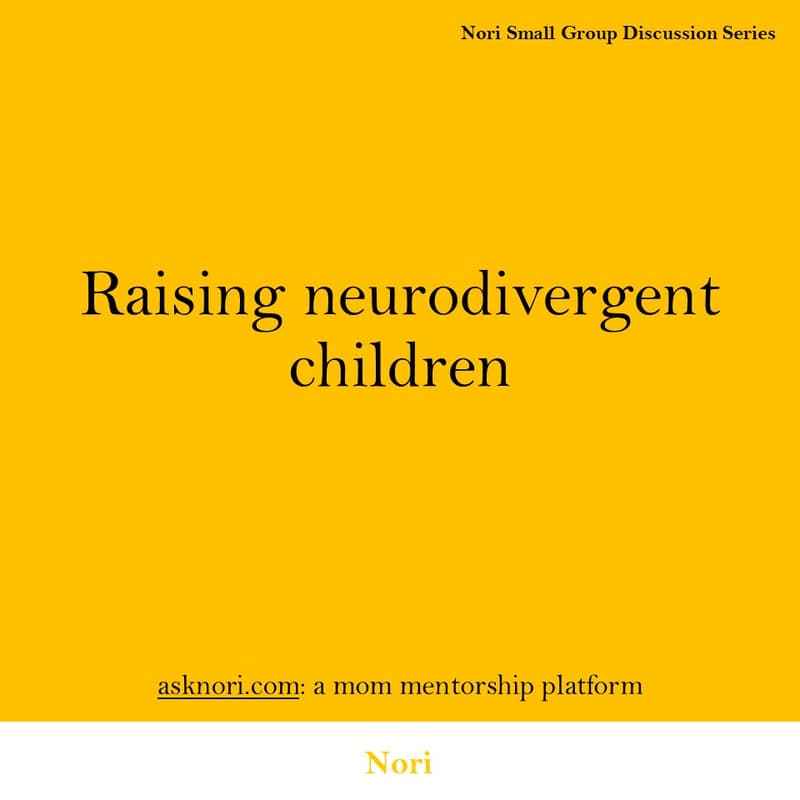 Cover Image for Raising neurodivergent children