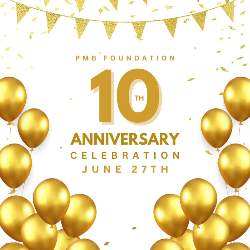 Cover Image for PMB Foundation 10th Year Anniversary