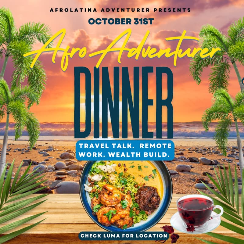 Cover Image for Afro Adventurer's Diaspora Dinner (Invite Only)