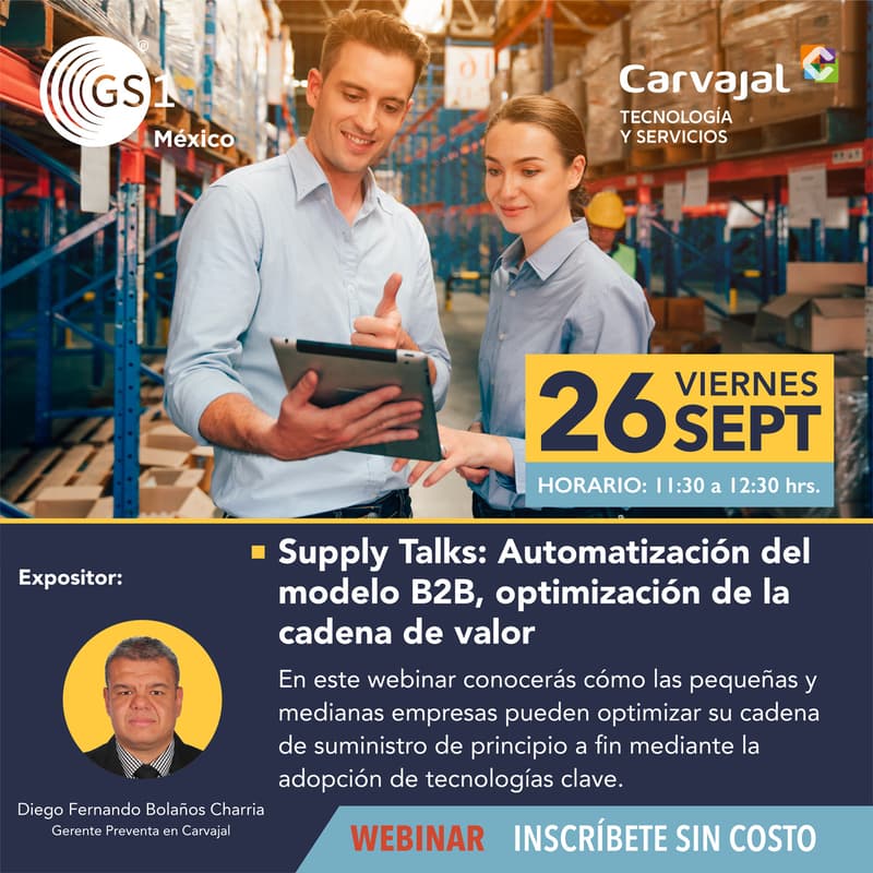 Cover Image for Supply Talks: Automatización del modelo B2B, optimización de la cadena de  valor