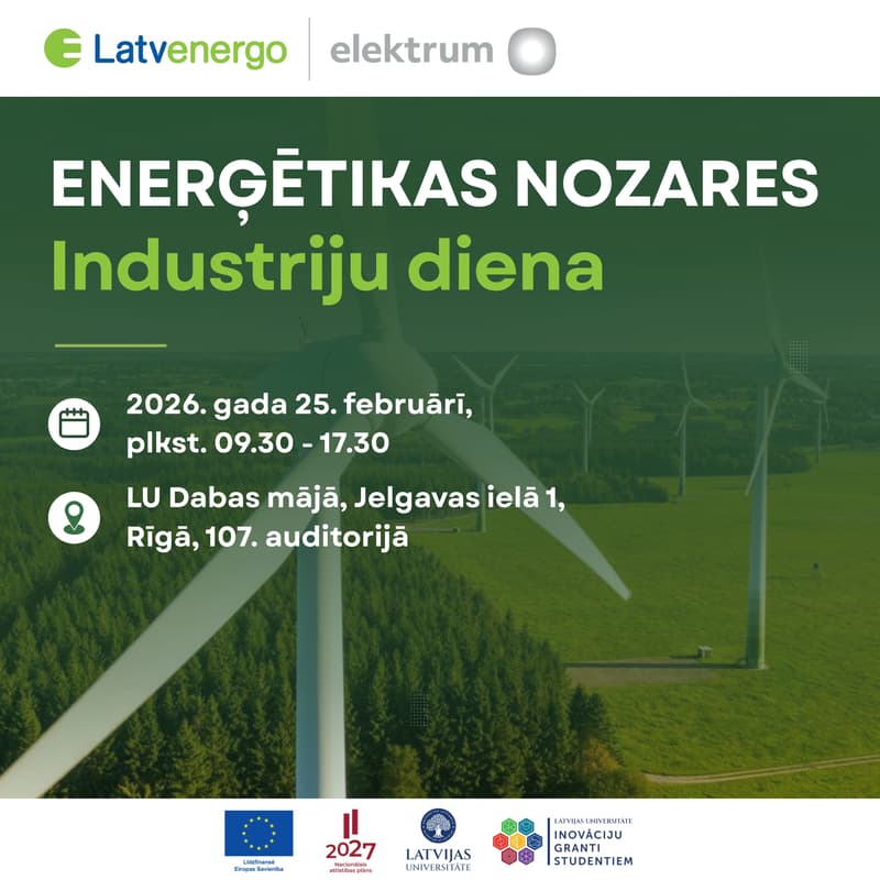 Cover Image for Enerģētikas nozares industriju diena