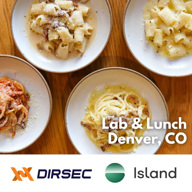 Cover Image for Lab & Lunch with DirSec & Island at Tavernetta