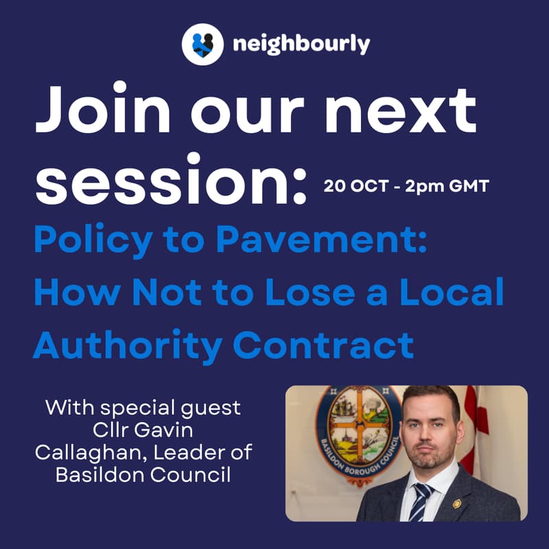 Cover Image for Policy to Pavement: How Not to Lose a Local Authority Contract