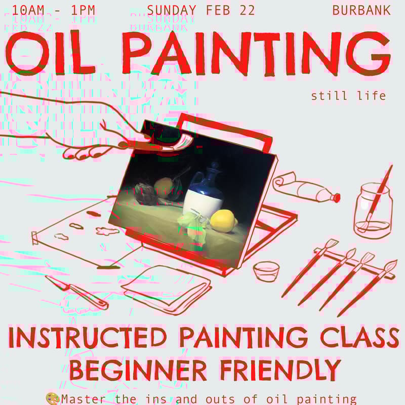 Cover Image for Oil Painting Class - Still Life