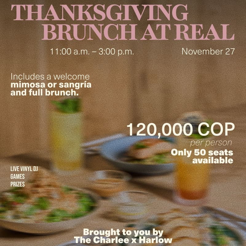 Cover Image for Thanksgiving Brunch @ REAL