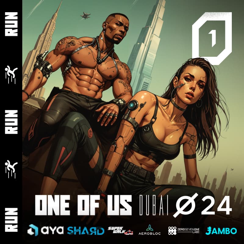 Cover Image for ONE OF US RUN // Aya, Shard Labs, Superwalk, 071 Labs, Aerobloc & Jambo