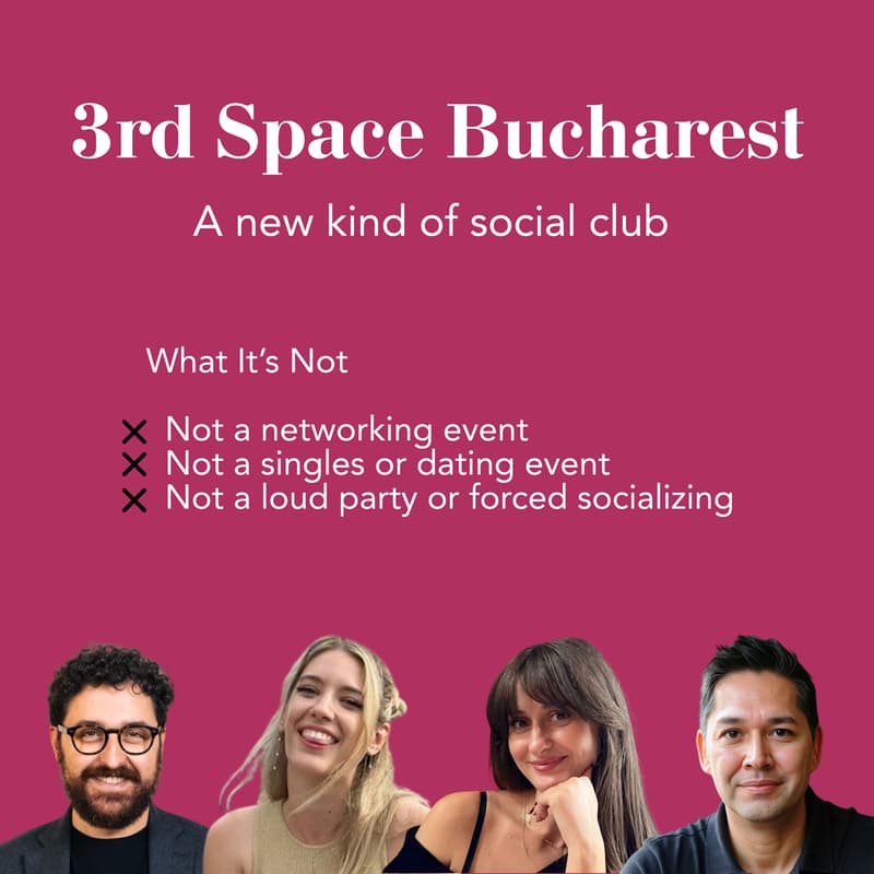 Cover Image for 3rd Space Bucharest March Cocktail Party 💃🕺
