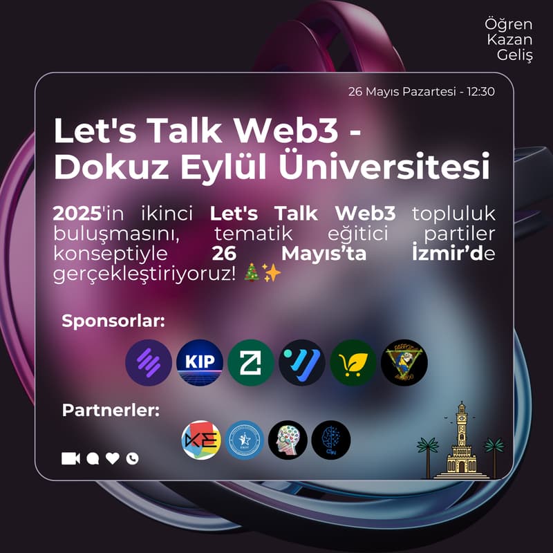 Cover Image for Let's Talk Web3 - Dokuz Eylül Üniversitesi