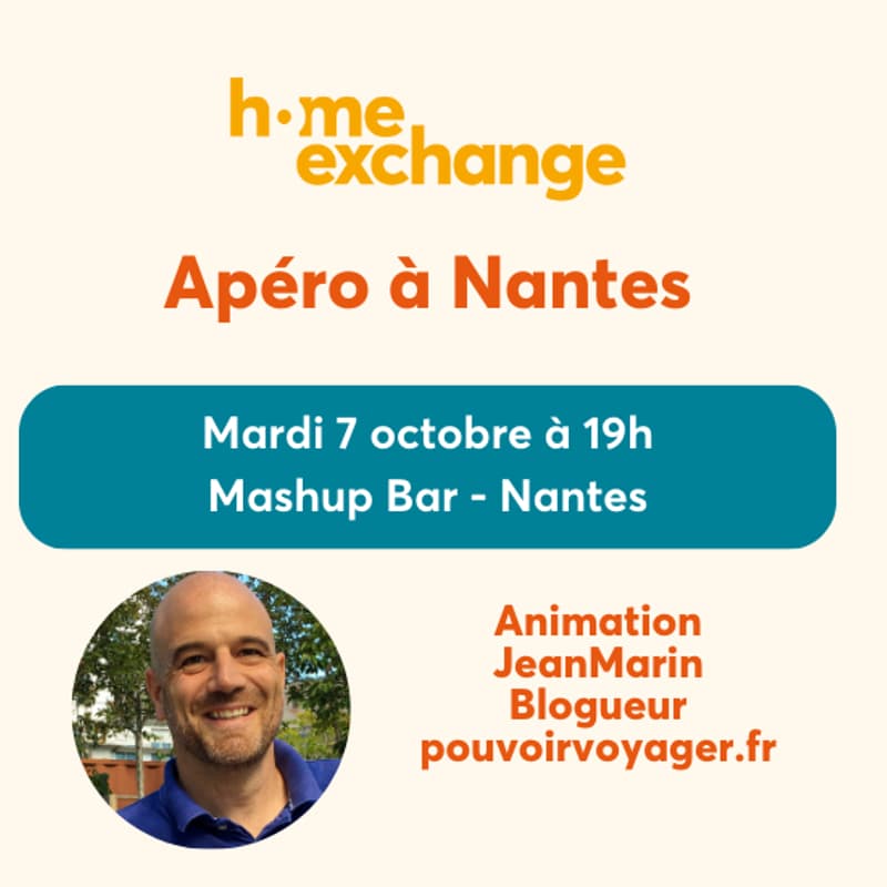 Cover Image for Apéro Découvrir l'échange en chambre chez l'habitant Nantes