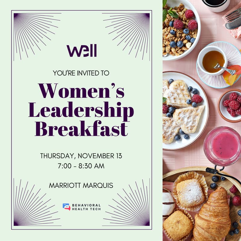 Cover Image for Women's Leadership Breakfast at BHT 2025: Shaping the Future of Behavioral Health