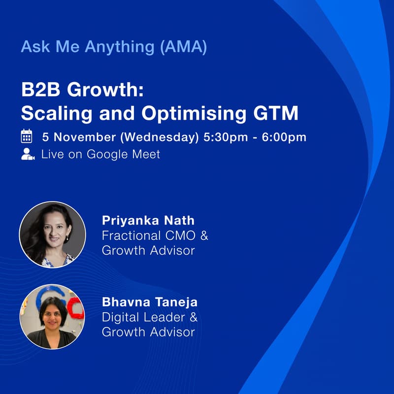 Cover Image for Ask Me Anything [AMA] on B2B Growth
