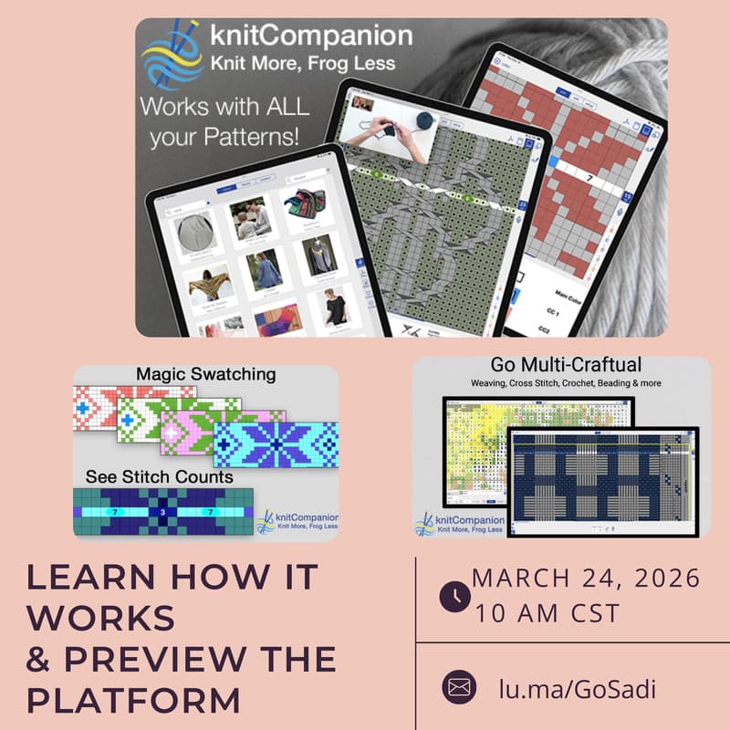 Cover Image for Maker Edition: Meet Knit Companion (not just for knitters!)