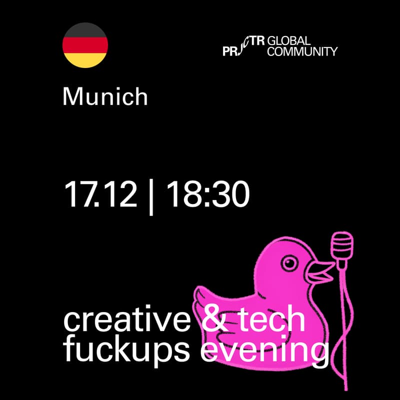 Cover Image for Munich: Creative & Tech Fuckups Evening
