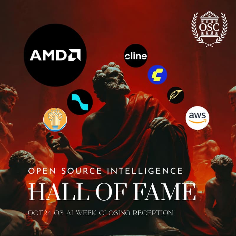 Cover Image for Open Source AI Hall of Fame 💫 - Closing Party wiz Transformer Authors, AMD, & AWS