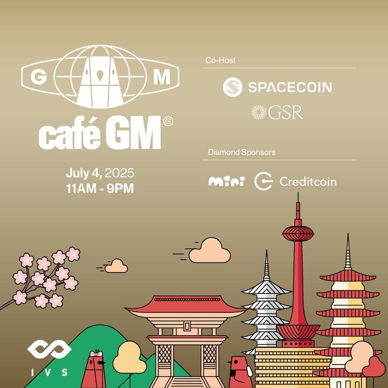 Cover Image for Cafe GM by Spacecoin & GSR - DePIN & RWA & Web3