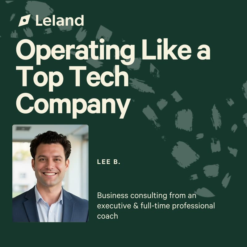Cover Image for Operating Like a Top Tech Company