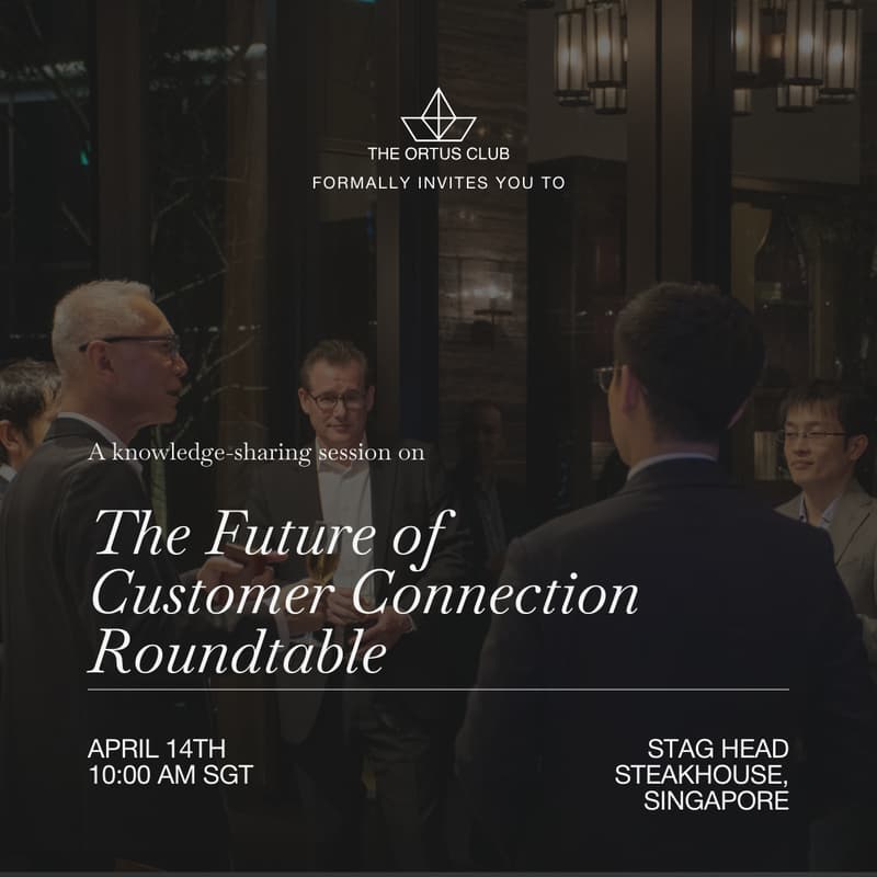 Cover Image for The Future of Customer Connection Roundtable | Singapore