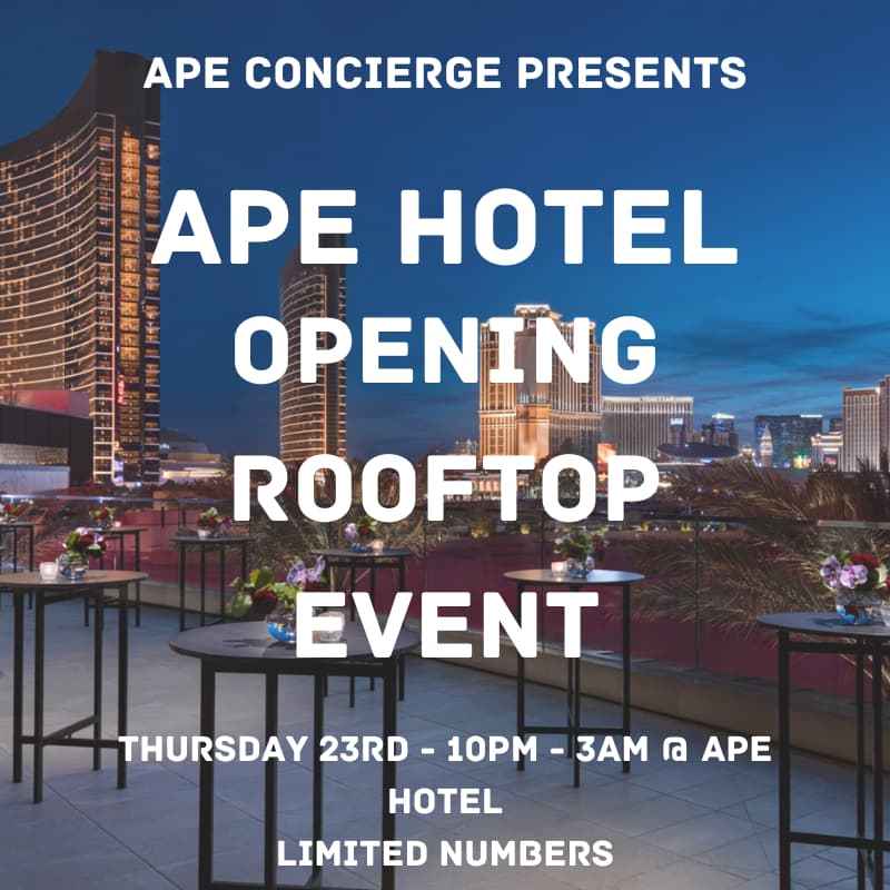 Cover Image for Ape Hotel Rooftop Event