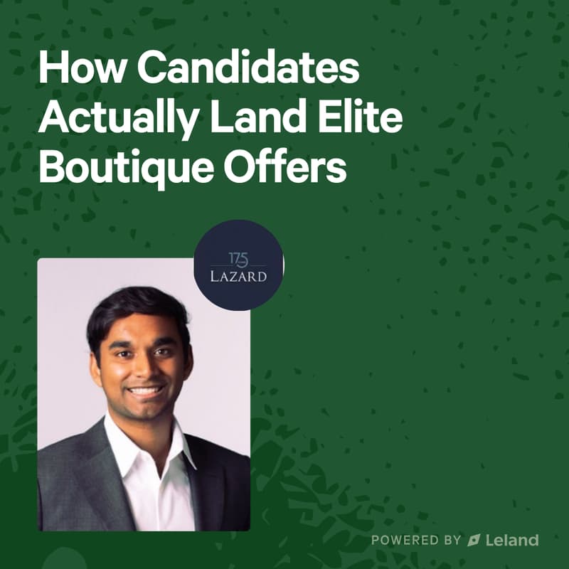 Cover Image for How Candidates Actually Land Elite Boutique Offers