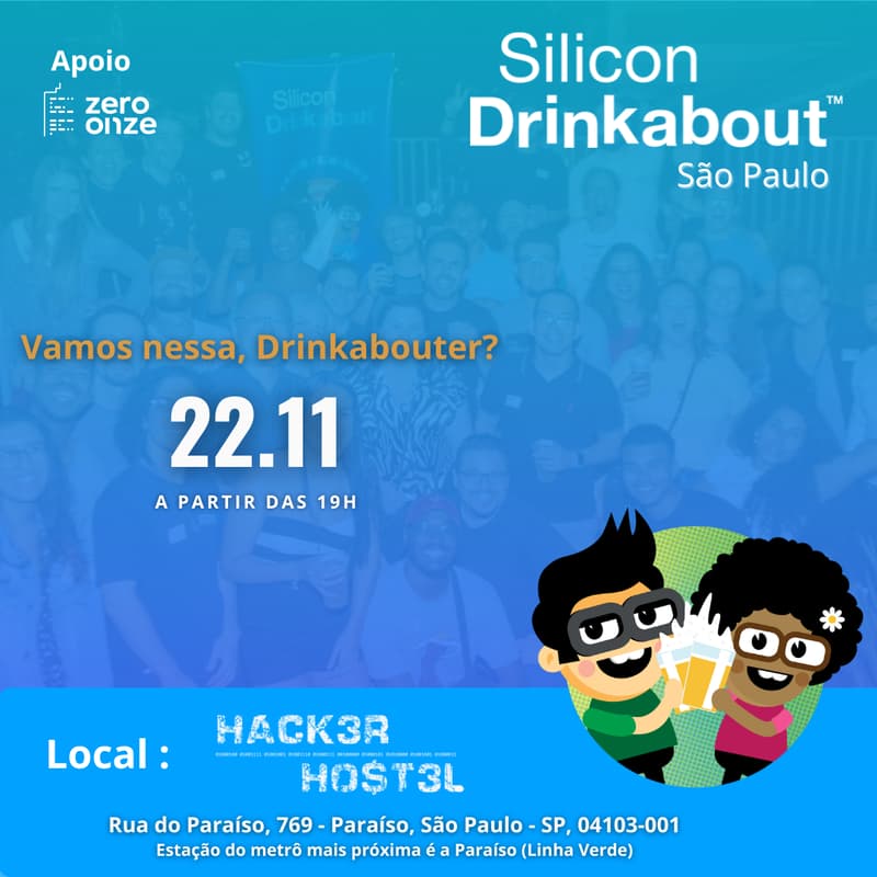 Cover Image for Silicon Drinkabout SP | Party Hostel | 22/11
