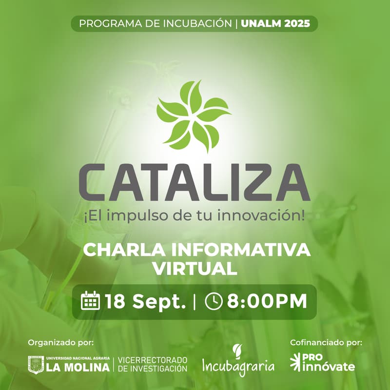 Cover Image for Charla Informativa CATALIZA