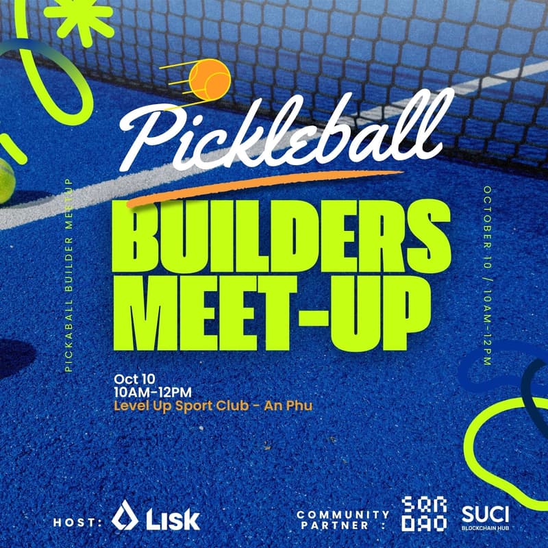 Cover Image for Pickleball Builders Meet-Up w/ Lisk